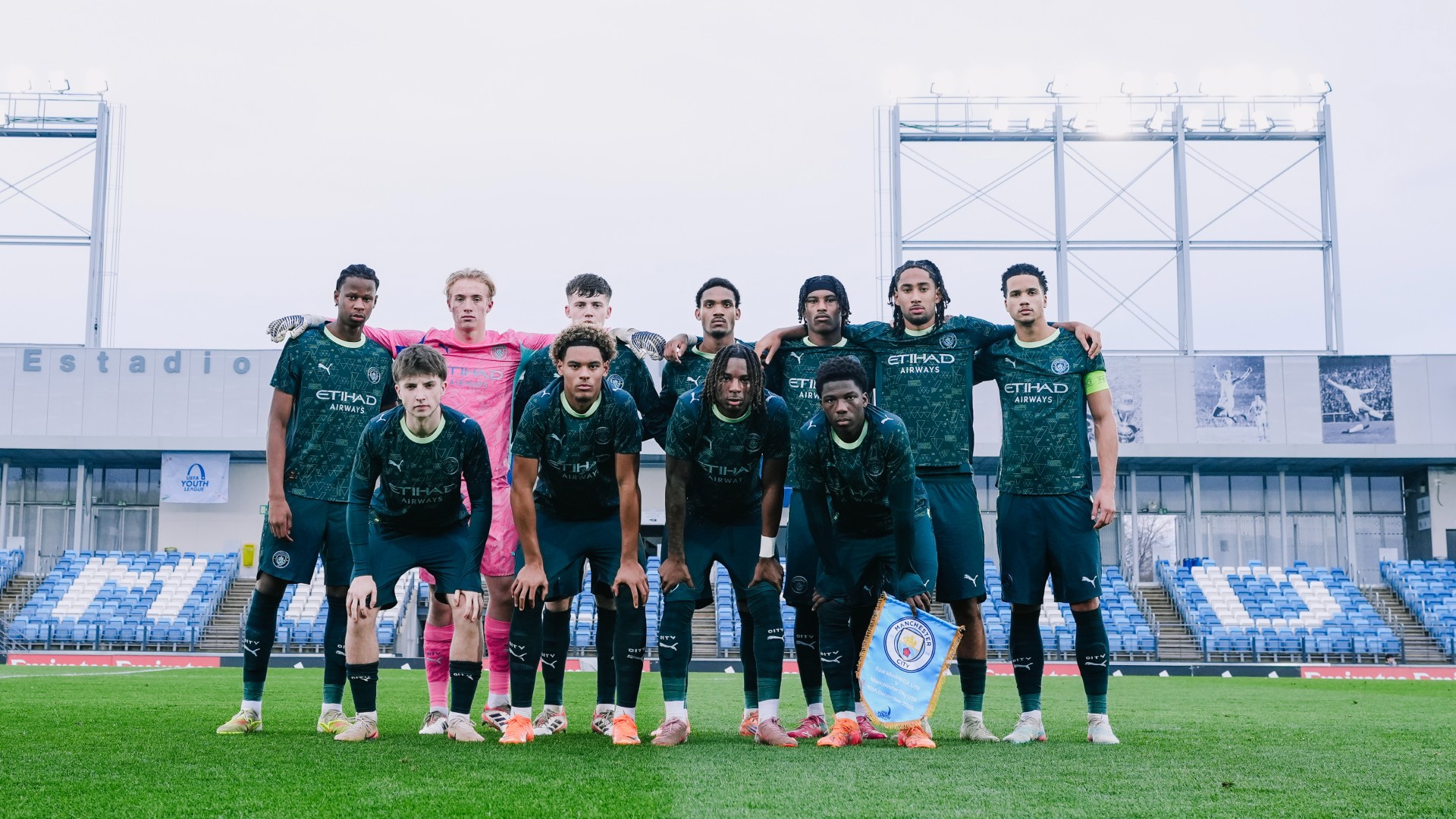 READY TO GO  : City's team to take on Real Madrid.