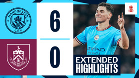 City 6-0 Burnley: FA Cup extended highlights