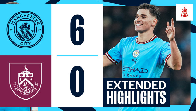 City 6 x 0 Burnley: resumo estendido 
