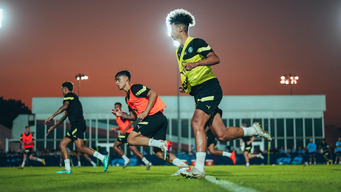 Gallery: Training as the sun goes down!