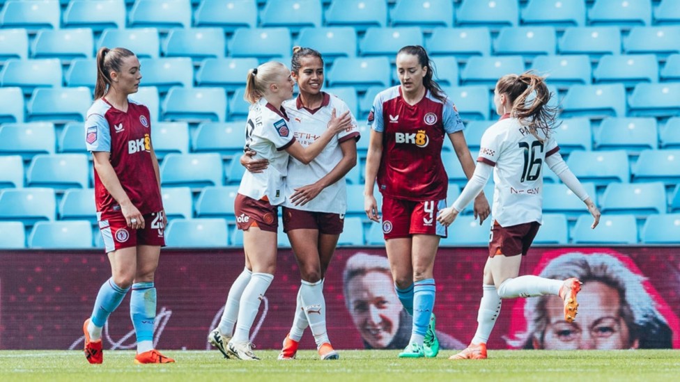 SQUAD GOALS: We celebrate the opener