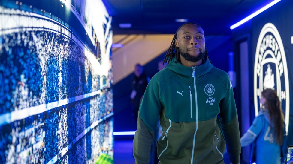 ANTOINE ARRIVES : Semenyo all set for his City debut.