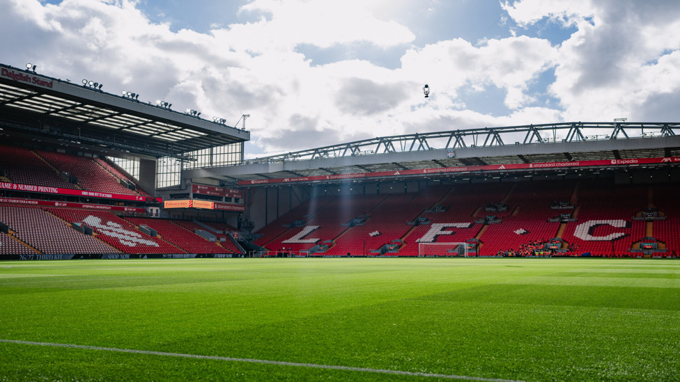 SUPER SUNDAY : Away at Anfield.