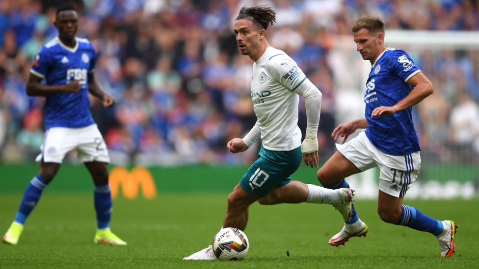 Primeras acciones de Grealish con el City.