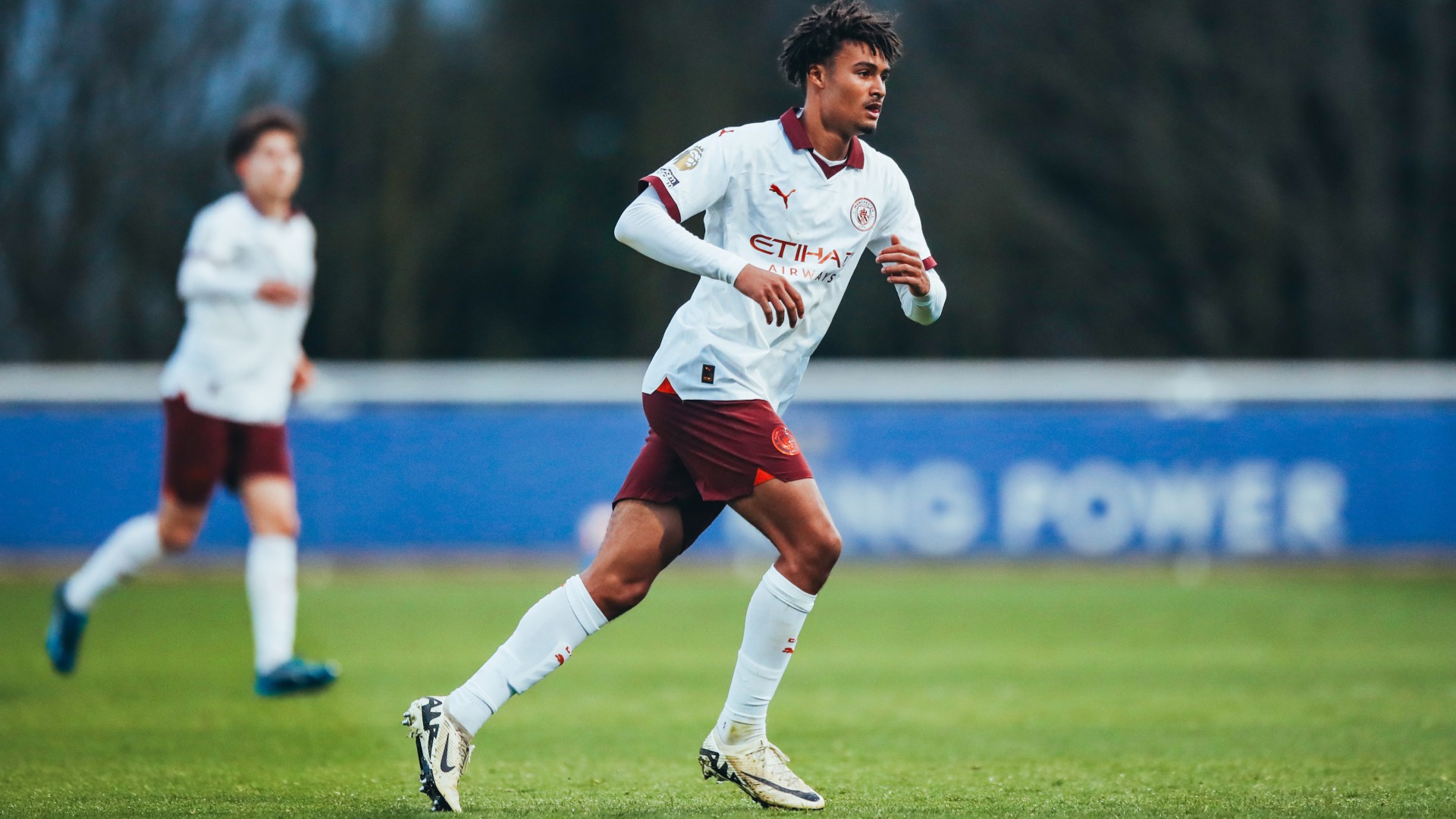 MIGHTY MIDFIELDER : Kane Taylor flaunted his defensive skills as City's number six. 
