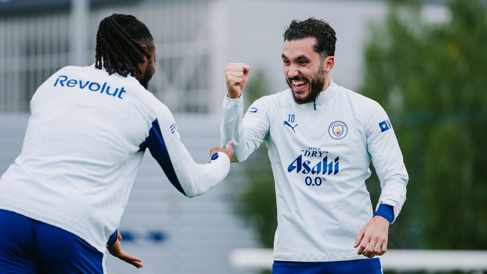 HAPPY CHAPS : Rayan Cherki and Semenyo