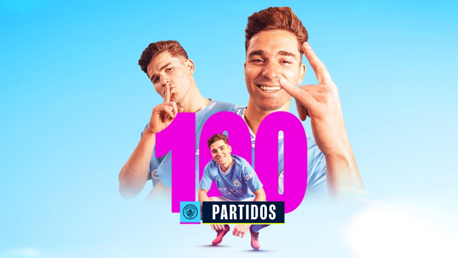 Julián Álvarez llega a los 100 partidos con el City