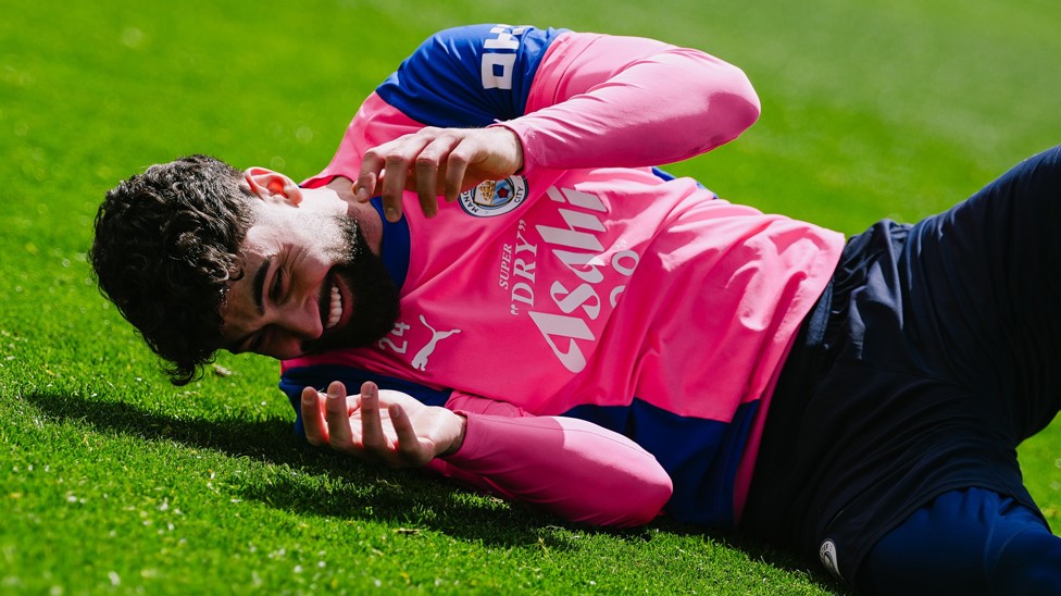 JOSKO GVARDIOL: Glad be back on the grass again - literally!