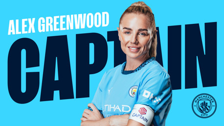 Alex Greenwood es la nueva capitana del City