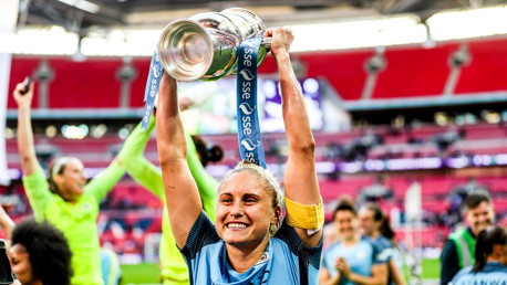 SKIPPER: Steph Houghton.