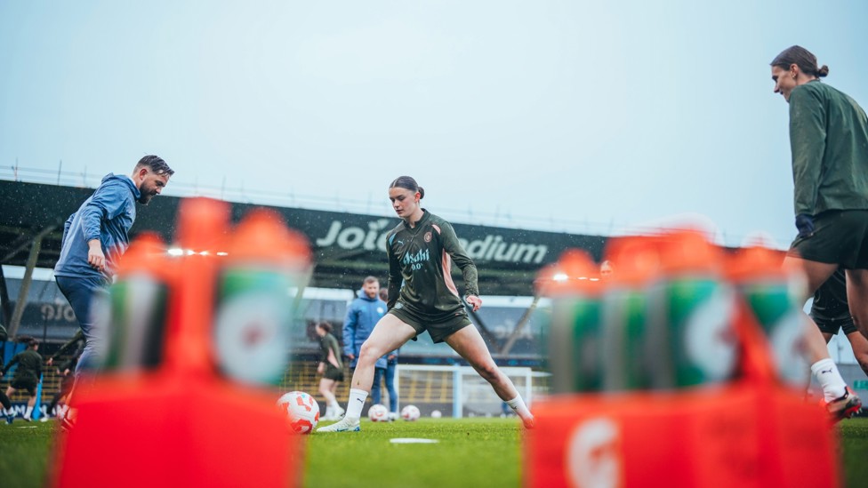 YOUNGSTER : Lily Murphy is put through her paces
