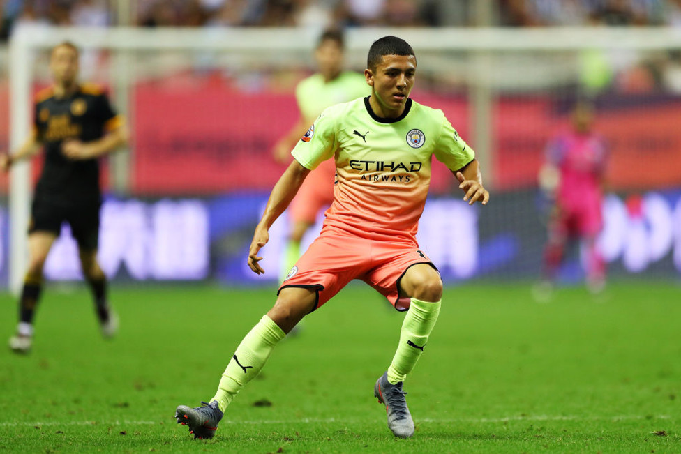 FUTURE : Ian Poveda was one of a selection of youngsters to feature in the match