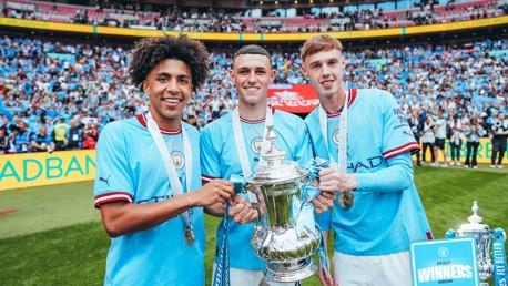 Academy journey makes FA Cup glory extra special, say Lewis and Foden 