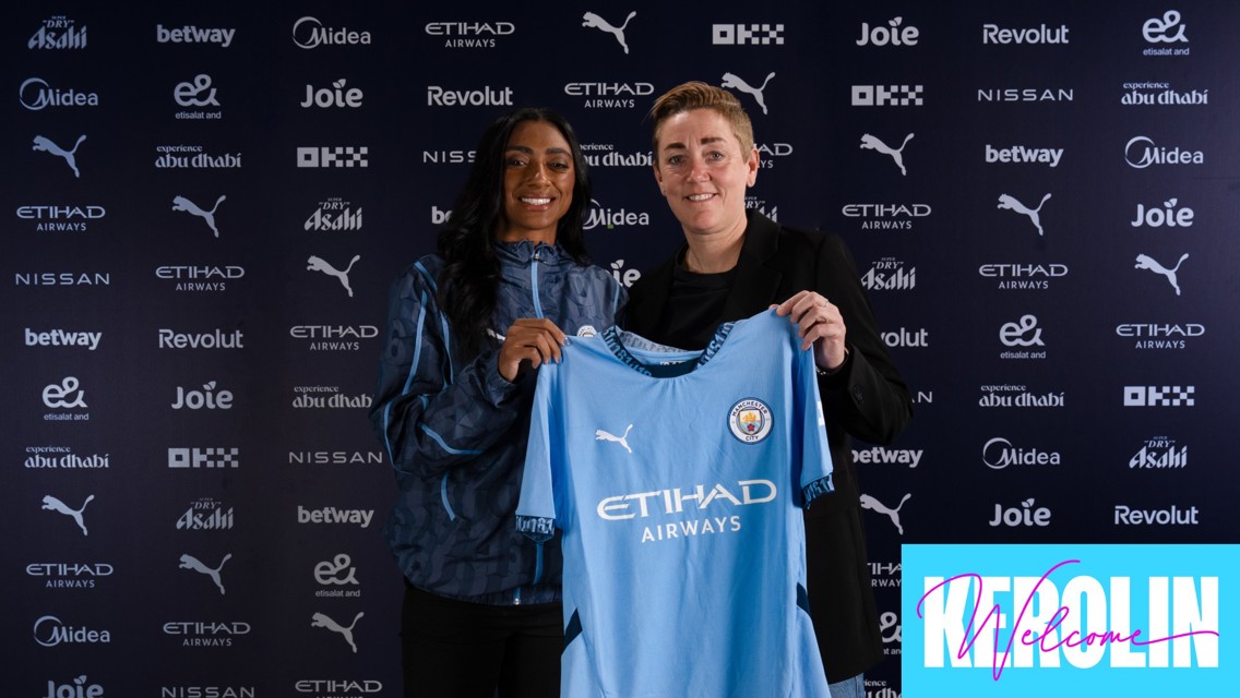 Kerolin’s City squad number confirmed 