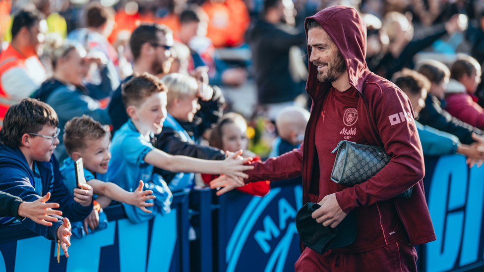 JOLLY JACK : All smiles after being named in the starting XI.