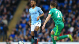 RAZZLE DAZZLE: Raheem Sterling gets City on the front foot