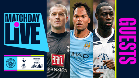 Matchday Live: King, Lescott and Robinson for Spurs show