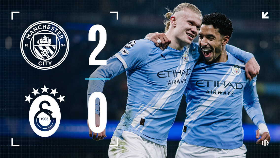 City 2-0 Galatasaray: Two-minute highlights