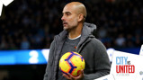 ON THE BALL: Pep Guardiola surveys the scene