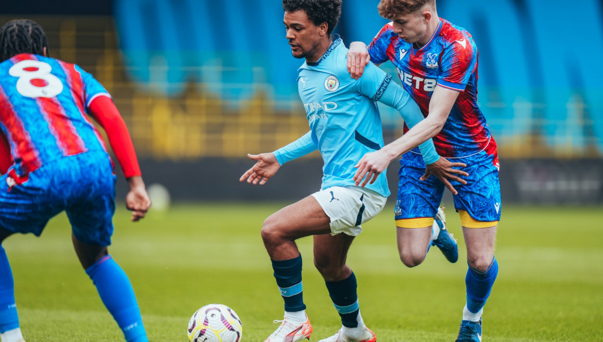 ON THE BALL: Oscar Bobb back in the thick of things.