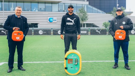 City fund defibrillators for grassroots football clubs in East Manchester