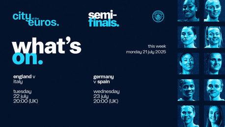 UEFA Euro 2025 semi-finals: How can I watch City stars on TV?