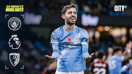 City 3-1 Bournemouth: 20-minute highlights