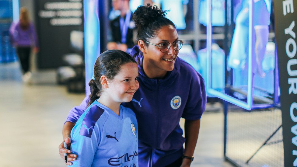 'KEEP COOL : French goalkeeper Karima Benameur, who joined the Club just this week
