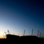 Etihad stadium at night