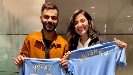 Interview: Virat Kohli and Anushka Sharma at the FA Cup final