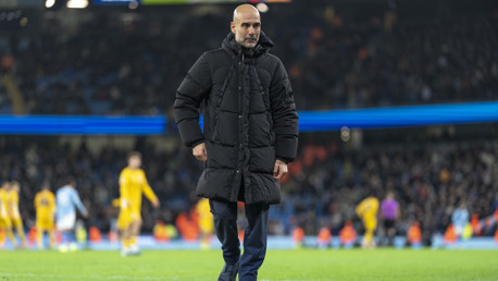 Pep analisa o empate diante do Brighton 