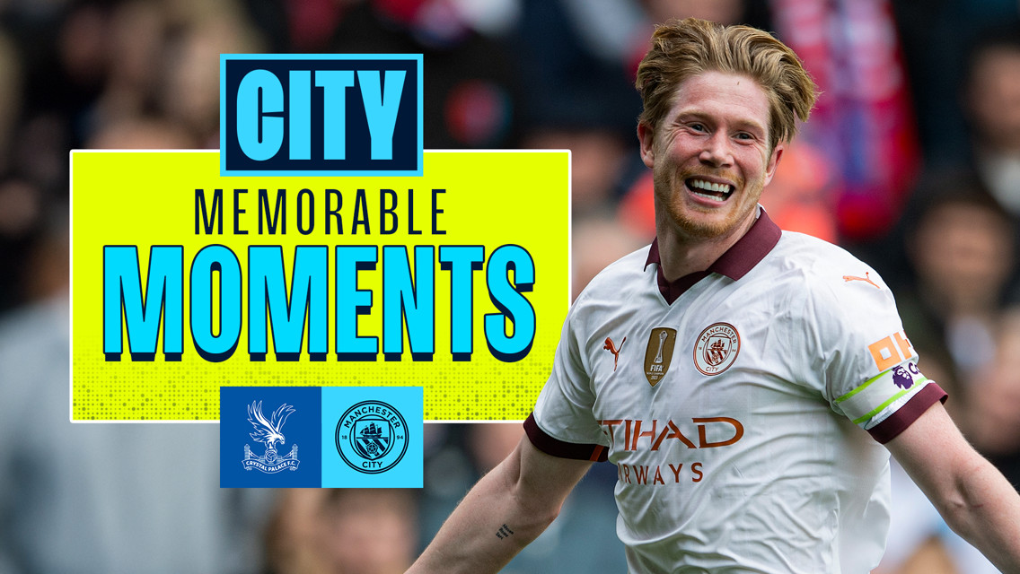 City's best Premier League moments against Crystal Palace