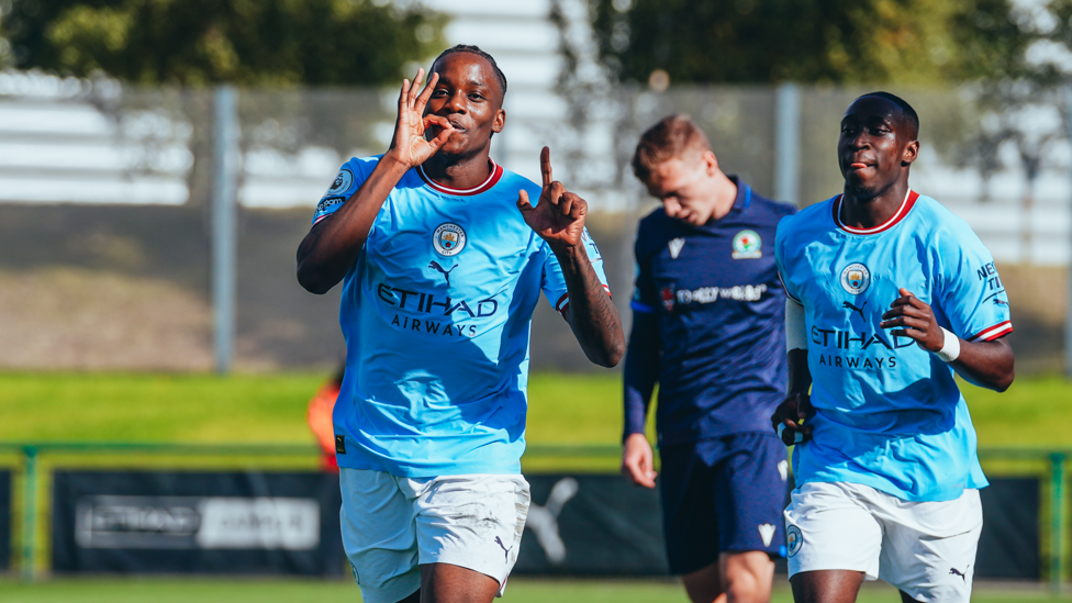 SETBACK : Our first PL2 defeat came at the hands of Blackburn in October, despite Dire Mebude’s strike