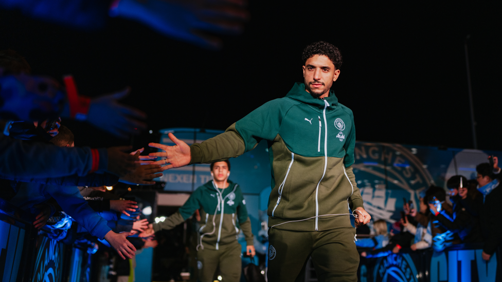 MAIN MAN MARMOUSH : Back in the starting team.