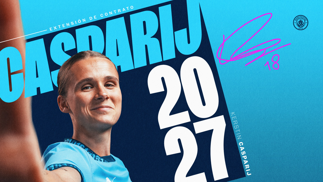 Kerstin Casparij amplía su contrato hasta 2027