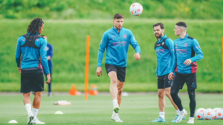 Training: City prepare ahead of key Newcastle clash