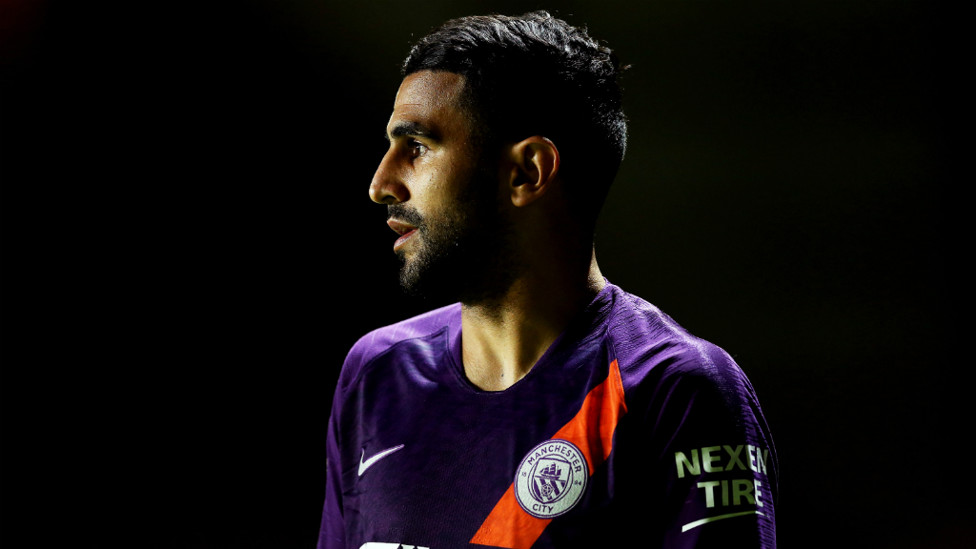 MAGIC MAHREZ : Riyad Mahrez's weekend display earned a starting berth