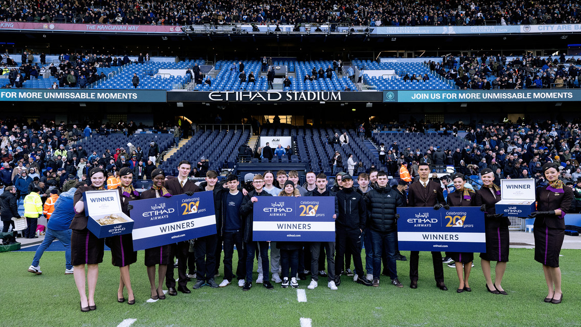 Etihad celebrate 20th birthday with Abu Dhabi giveaway