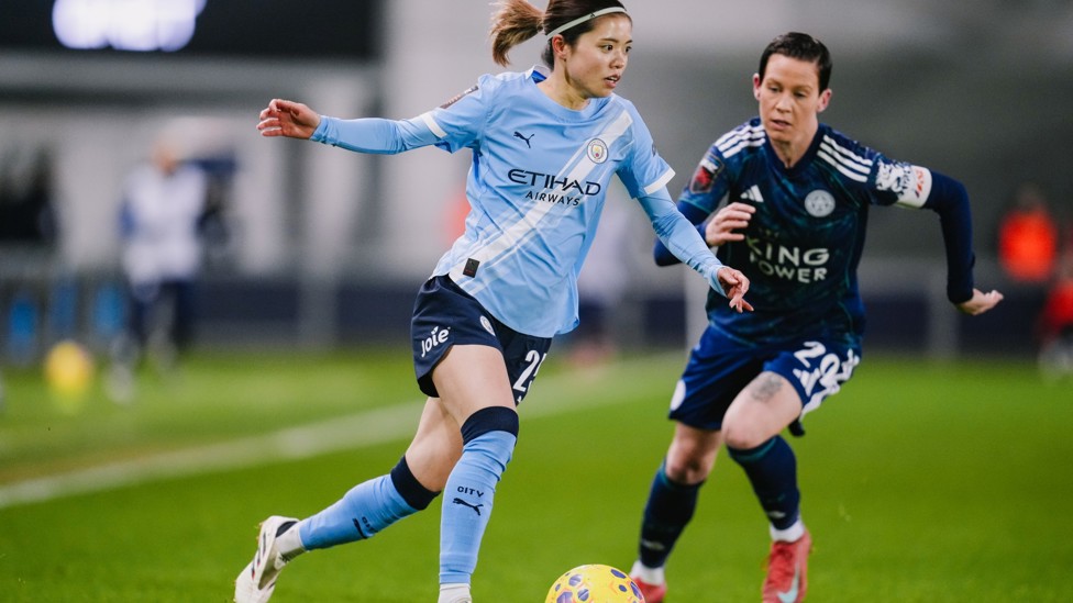 MIDFIELD MAESTRO : Yui Hasegawa pulling the strings