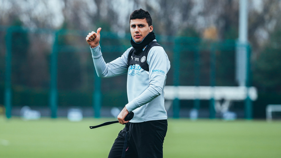 RODRI AND RARING : Rodrigo spots the camera!
