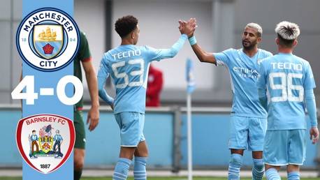 Cuplikan Pertandingan: City 4-0 Barnsley