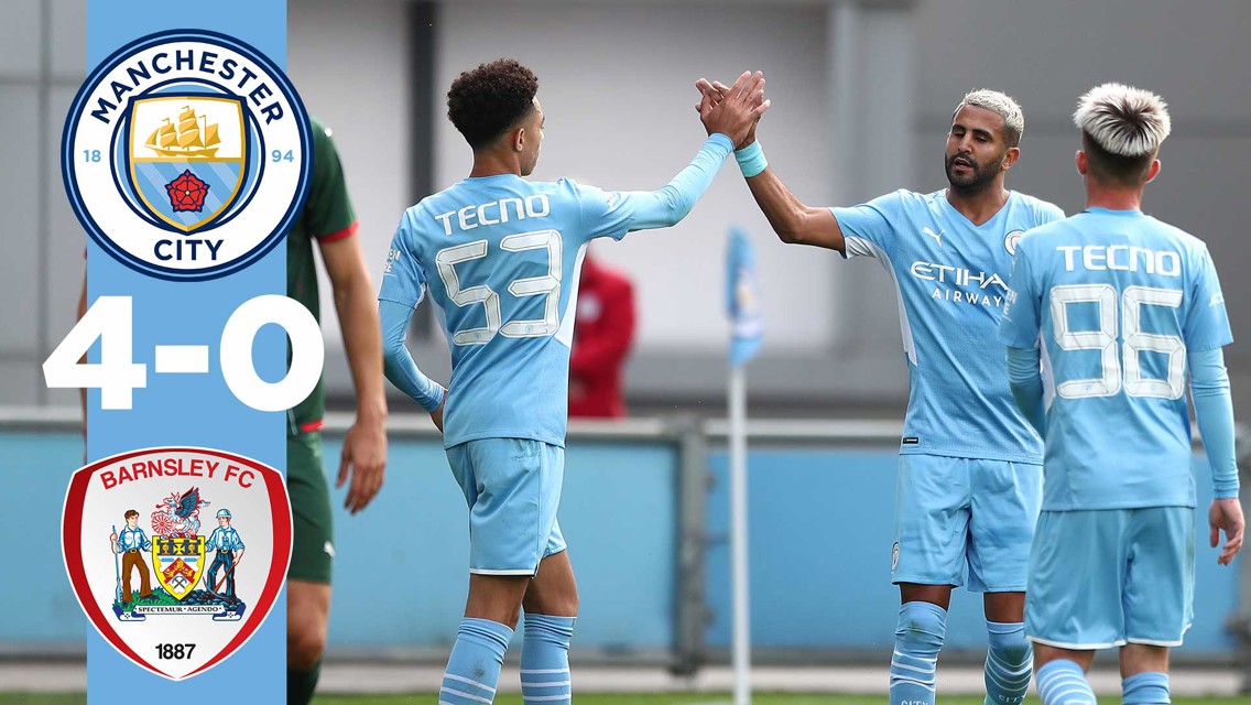 Highlights: City 4-0 Barnsley 