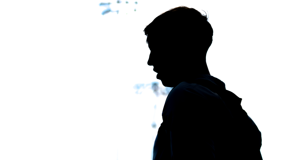 A silhouetted Cole Palmer (we presume!)