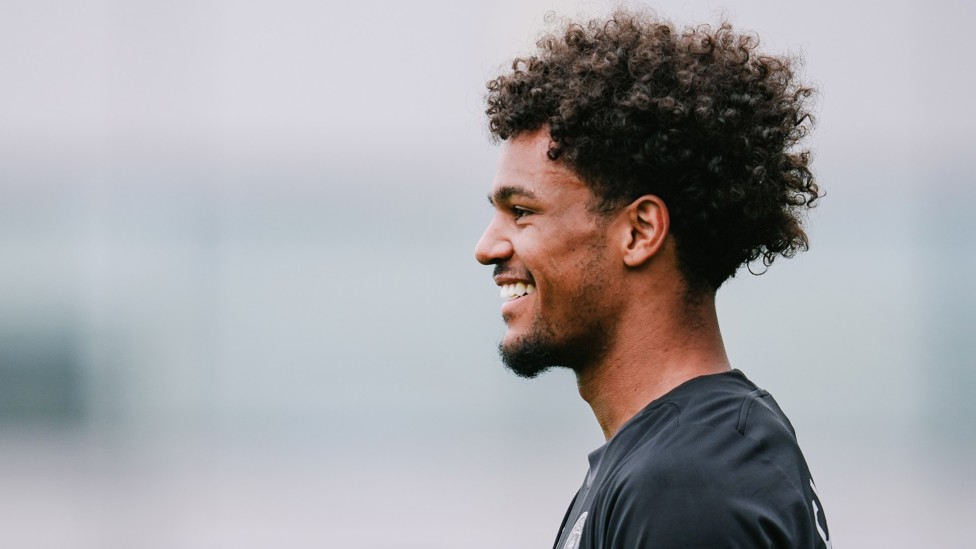 OSCAR BOBB BOBB BOBB : Our wing wonder all-smiles as he looks to make a big impact on the south coast