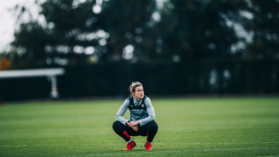 WHITE HOT : Fresh from her Ballon d'Or nomination, Ellen White bagged her first goal of the season on Saturday