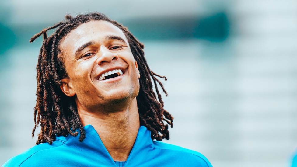 AWESOME AKE : Our Dutch defender enjoying the session