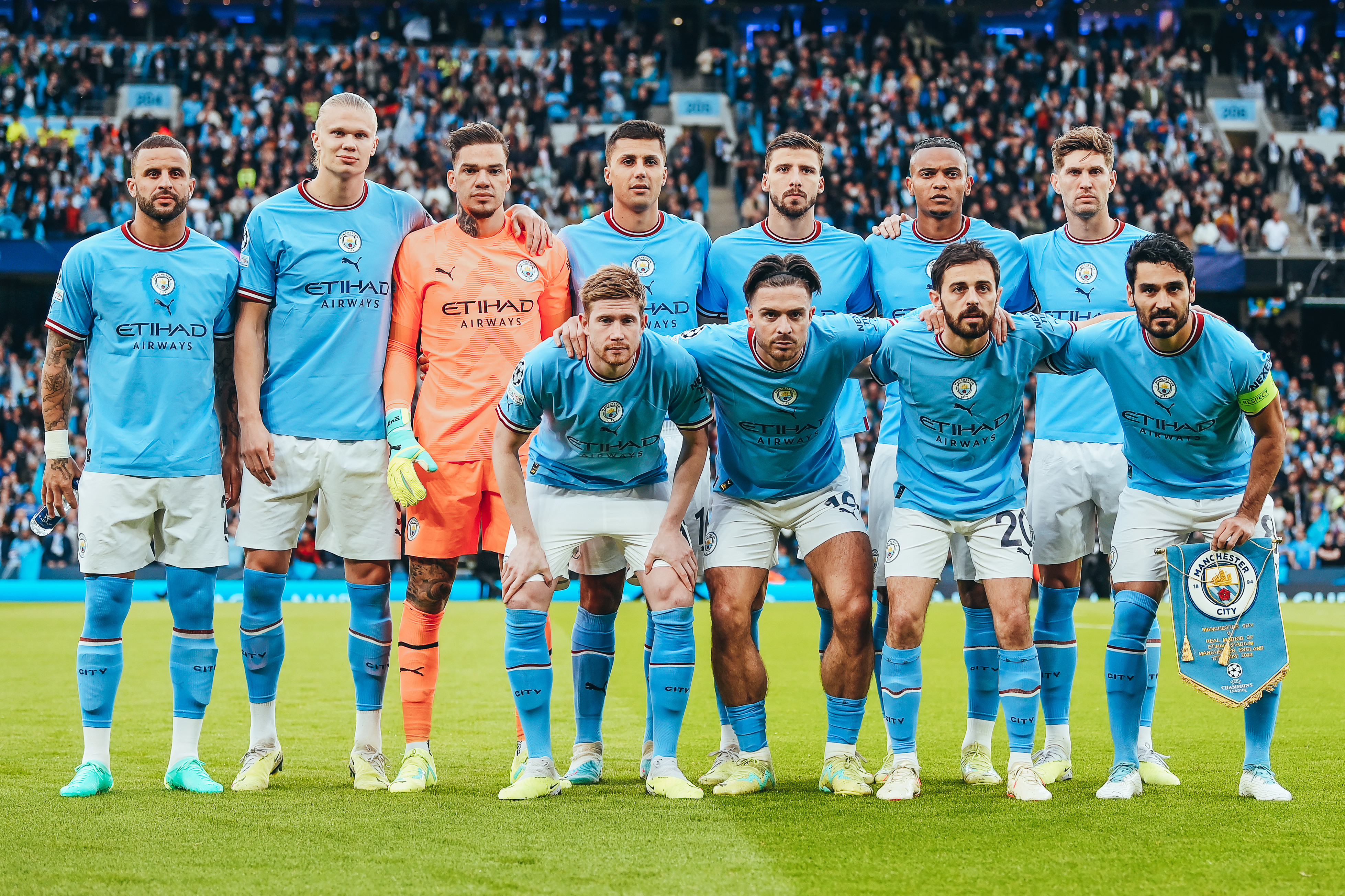 Manchester City comemora título da Champions League: assista ao