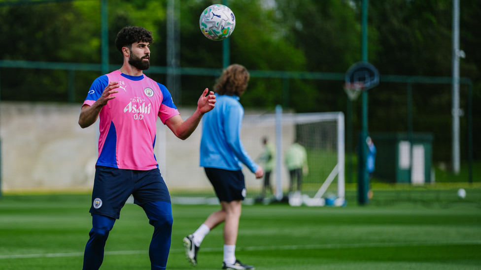 STEPPING UP  : Josko Gvardiol continues his return from injury. 
