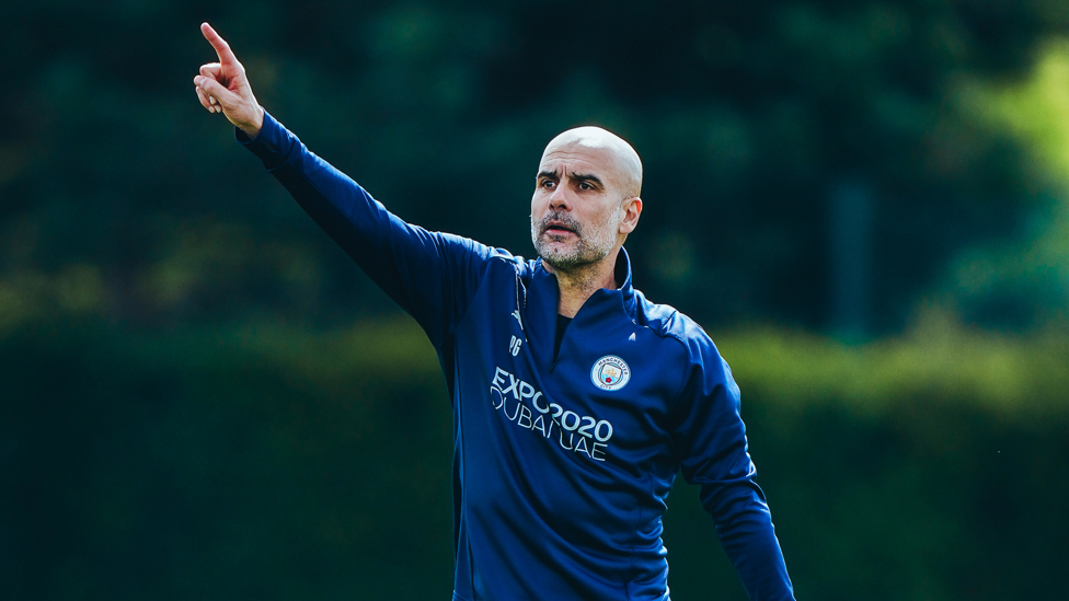 Pep points the way