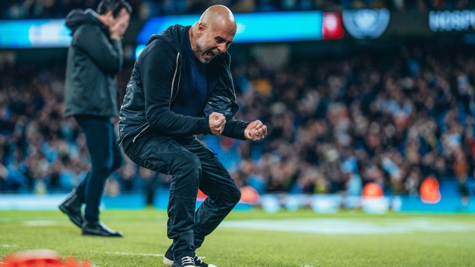 PAIN AND GLORY : Mixed emotions for Unai Emery and a delighted Pep